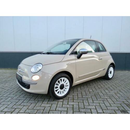Fiat 500 1.2 Lounge *Schuifdak *Half leder *Pdc