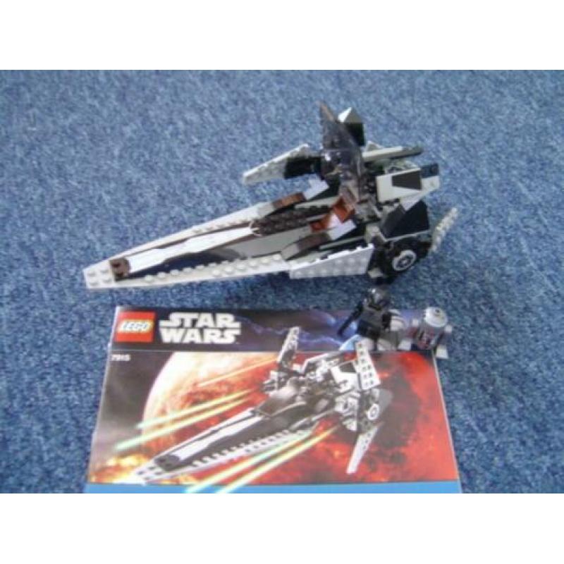 Lego Star Wars 7915 Imperial V-wing starfighter uit 2011!