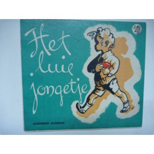 Het Luie Jongetje GODFRIED BOMANS Vintage boekje harde kaft