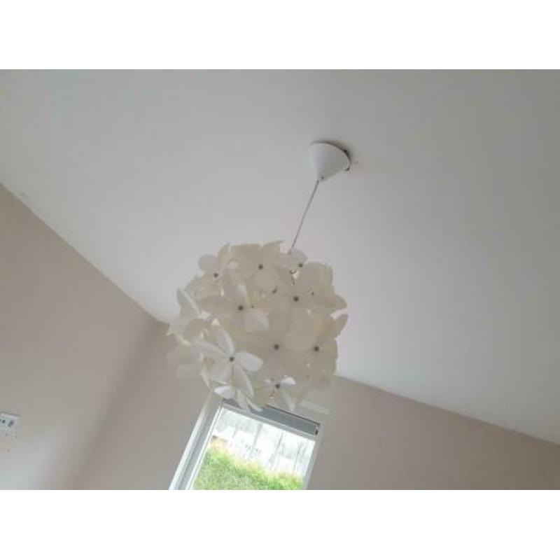 Meidenslaapkamer lamp, bloemmotief