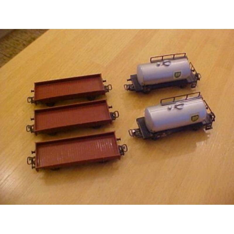 Marklin goederenwagens - 5 stuks