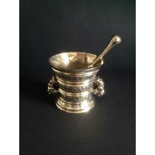 Zware vijzel van Messing Gepolijst door Koperboutique Yvonne