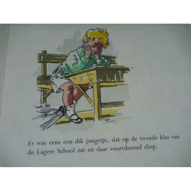 Het Luie Jongetje GODFRIED BOMANS Vintage boekje harde kaft