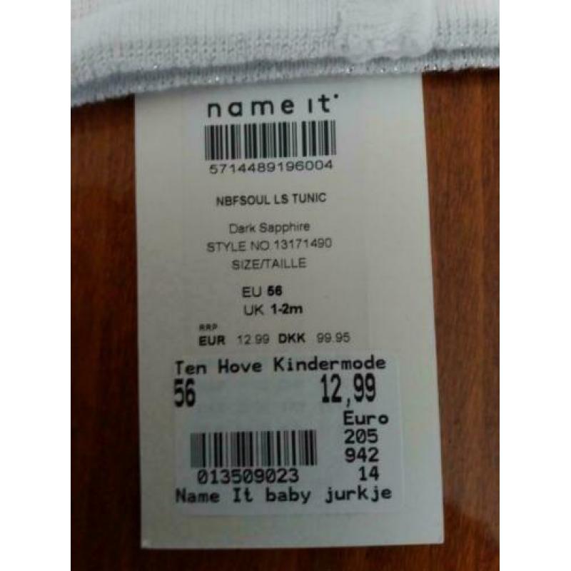 name it baby bolerootje wit ajour. maat 56