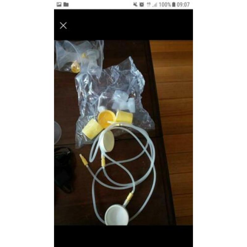 Medela dubbele kolf en toebehoren