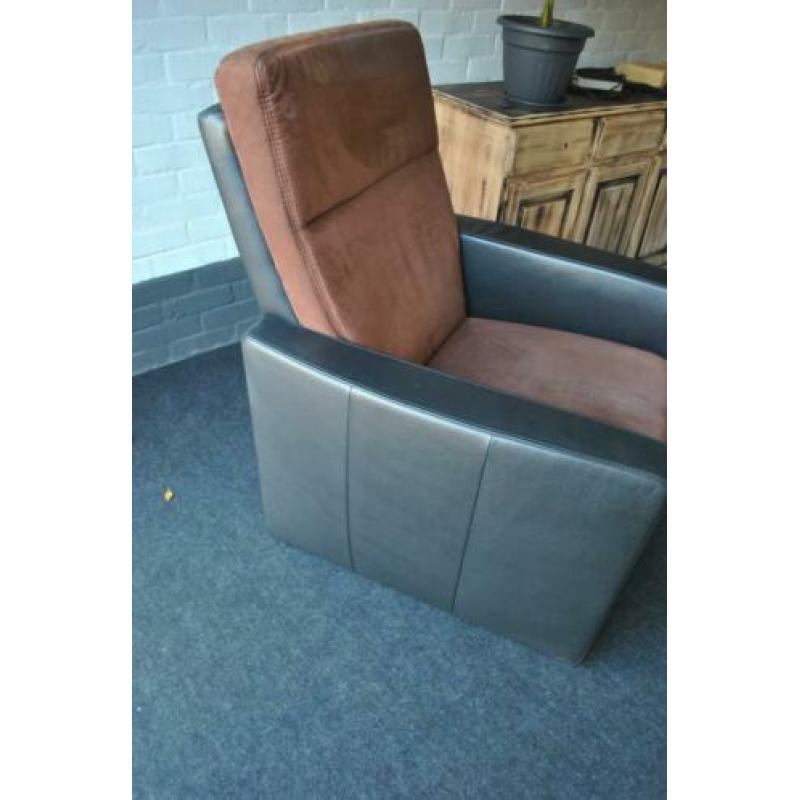 fauteuil, leer, Leonis