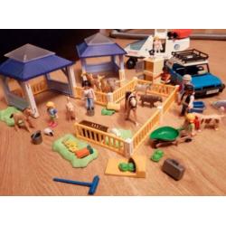 Vintage playmobil geobra vanaf '73 boerderij auto spaceshutt