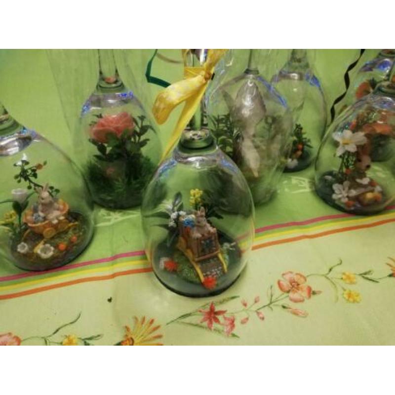 Paasstukjes in glas.