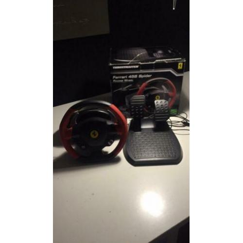 Thrustmaster ferrari 458 race stuur voor xbox one s