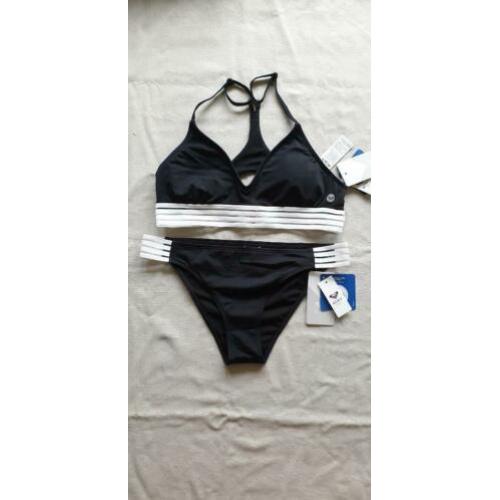 Super leuke nieuwe zwart/witte Roxy bikini set - maat 38