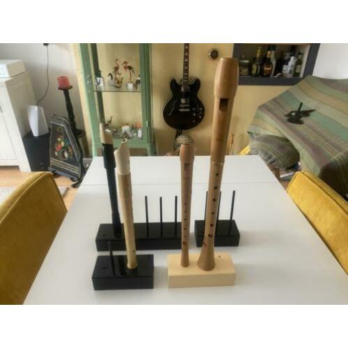 Handgemaakte Blokfluit Standaard