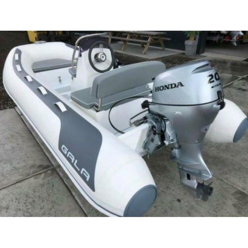 Gala 330L met Honda 20 pk SRTU 2019! (bj 2019)