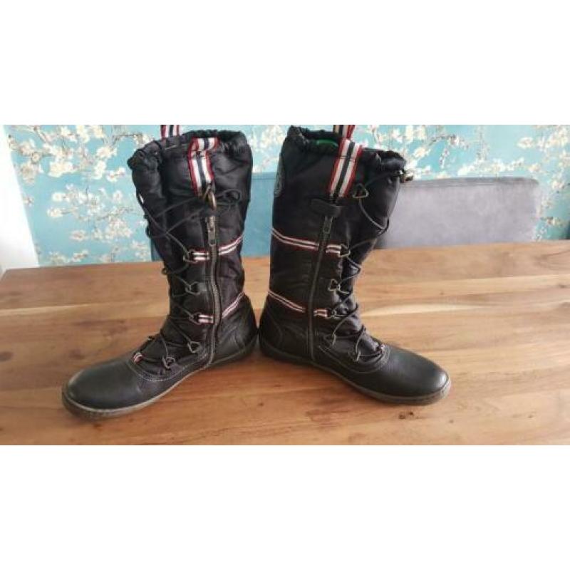 Geheel nieuw van Tommy Hilfiger, stoere zwarte laarsjes, 36