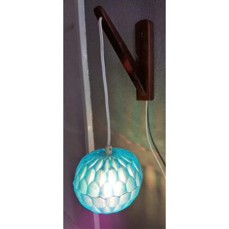 Lamp/lampje/wandlamp, retro/vintage
