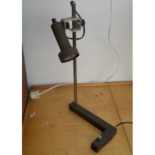 Lamp spot jaren 70 vintage retro Dijkstra