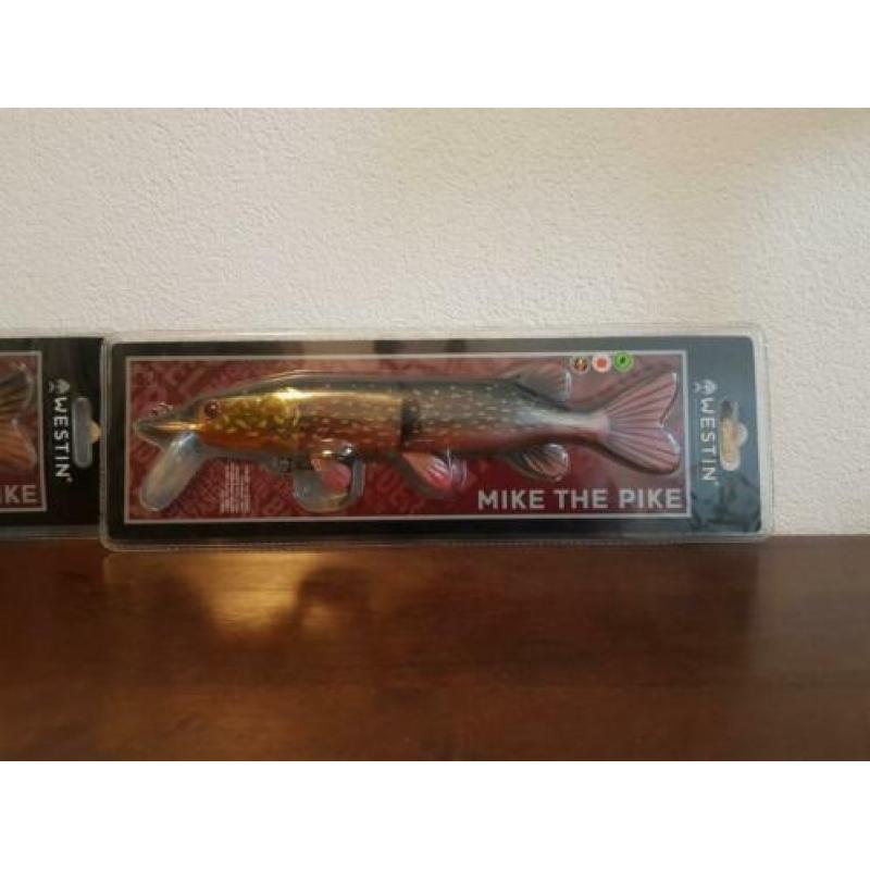 2x Mike the pike 1x tommy the trout nieuw