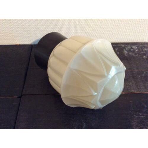 C2 fraaie strakke sierlijke Art Deco Plafondlamp crème