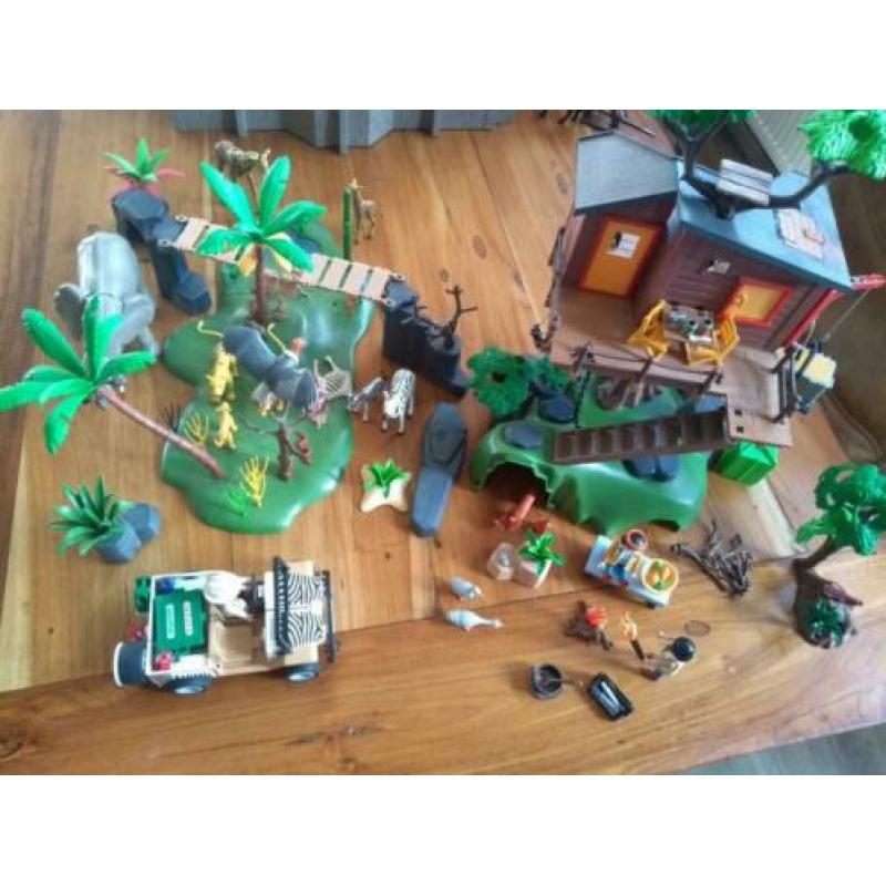 Playmobil boomhut en safari