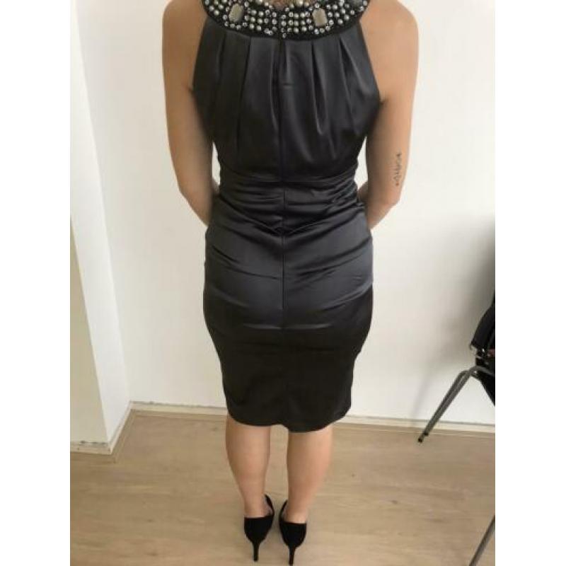 Elegante cocktailjurk feestjurk Mariposa maat 34 nieuw