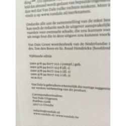 Groot woordenboek vd Nederlandse taal van Dale