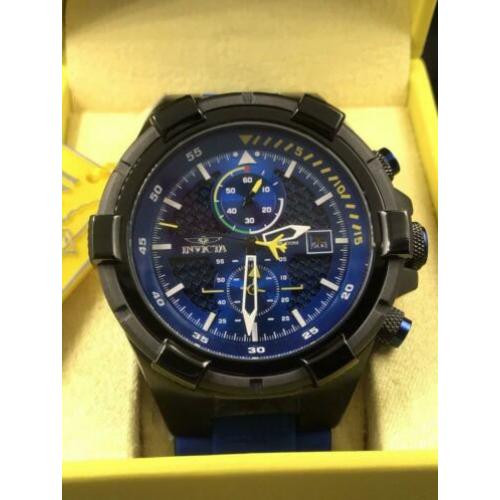 INVICTA heren Aviator Chrono Blue NIEUW IN DOOS