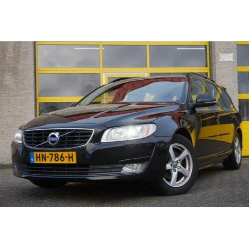 Volvo V70 2.0 D3 150PK Dynamic Black Edition BJ2015 LED V+A
