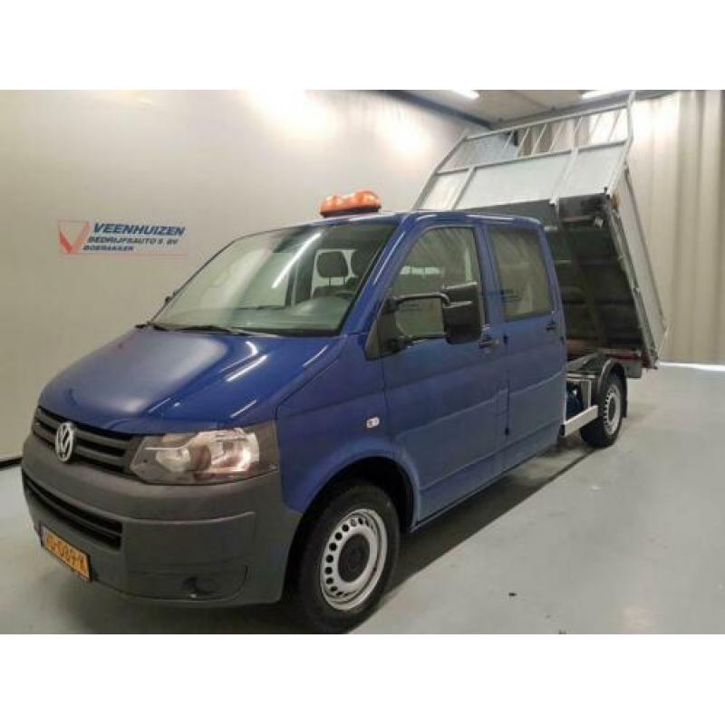 Volkswagen Transporter 2.0TDI Dubbele Cabine Pick-Up 3-Zijdi