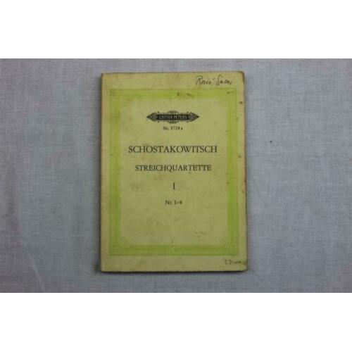 Edition Peters Dmitri Schostakowitsch Nr. 5728a