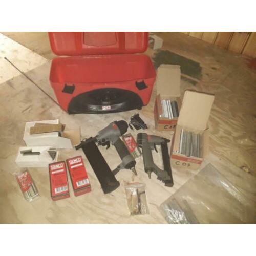 Senco spijker en niettacker.(nieuw)