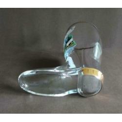 BIERGLAS / LAARSJE met afbeelding