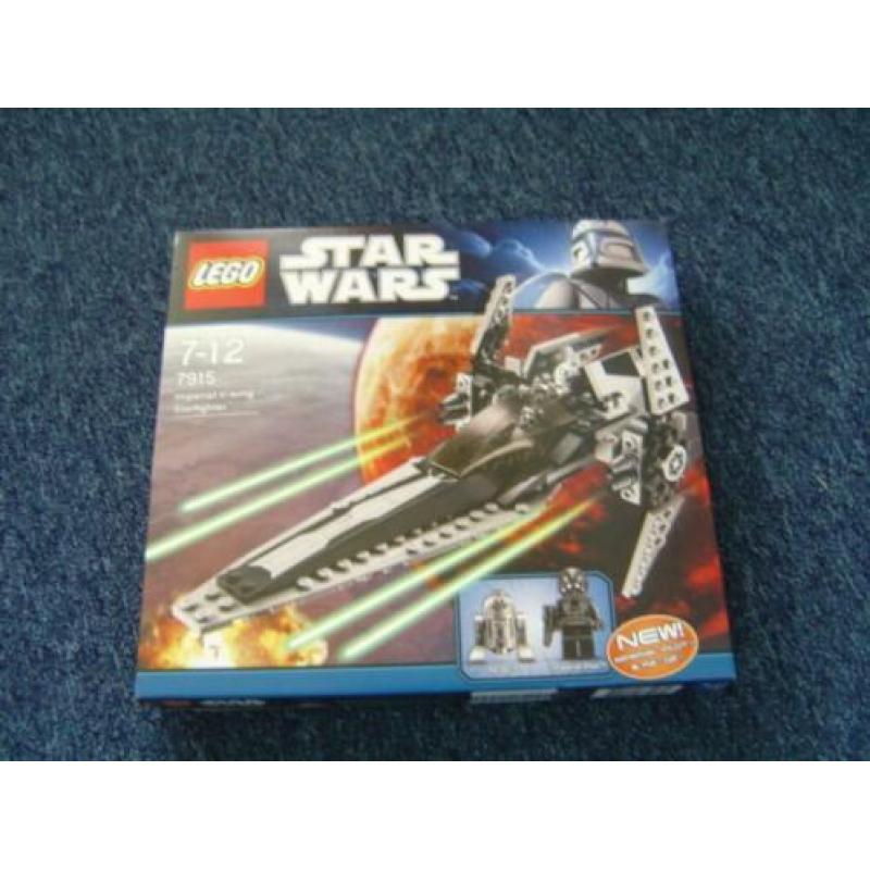 Lego Star Wars 7915 Imperial V-wing starfighter uit 2011!