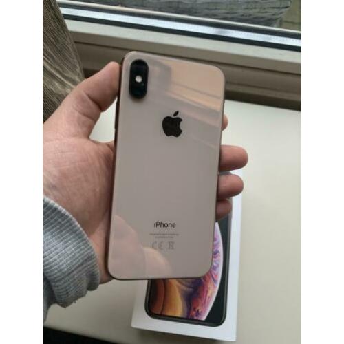 Iphone xs gold , zo goed als nieuw compleet in doos