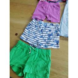 Pakket voorjaar/zomer meisje92 kortebroeken leggings Broeken