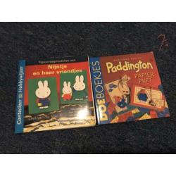 Verschillende boeken, prenten, lees, knutselboeken