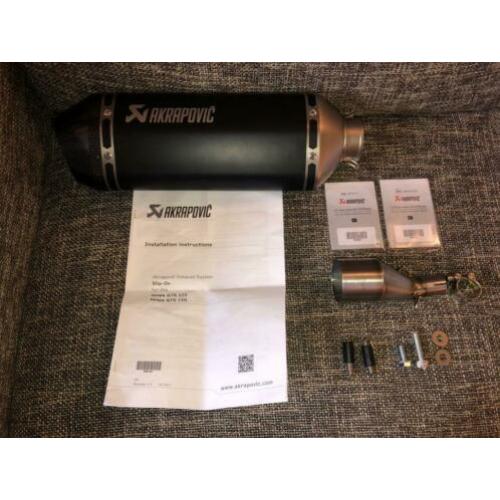 Akrapovic vespa S-VE125SO1 uitlaat