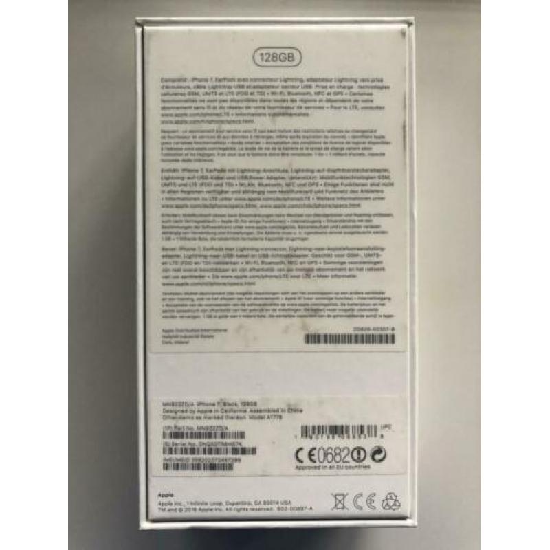iPhone 7 zwart 128GB