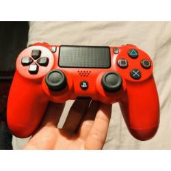 PS4 Full Bright Red Color Controller