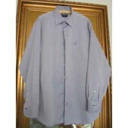 LeDub overhemd, paars. 43 /XL
