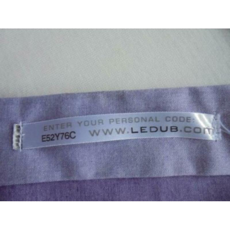 LeDub overhemd, paars. 43 /XL