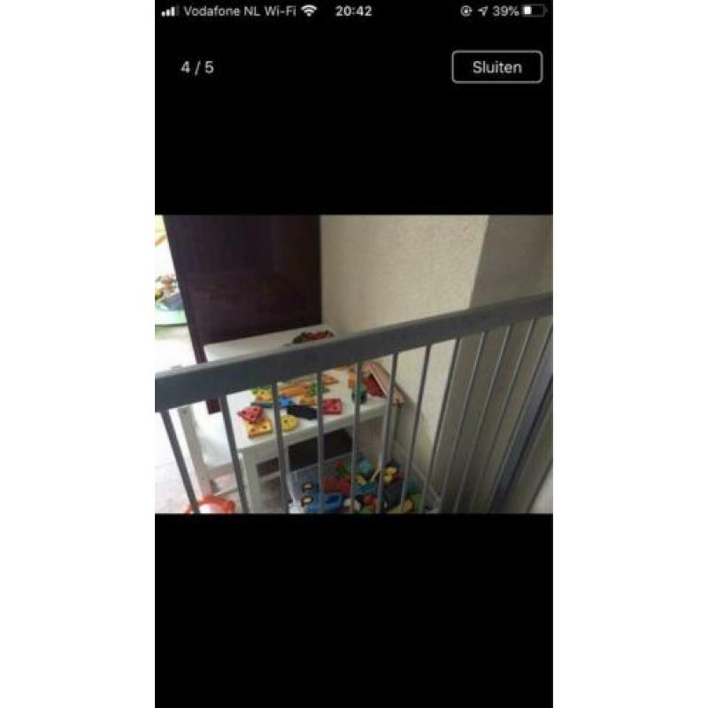 zilverkleurige box smeedijzer