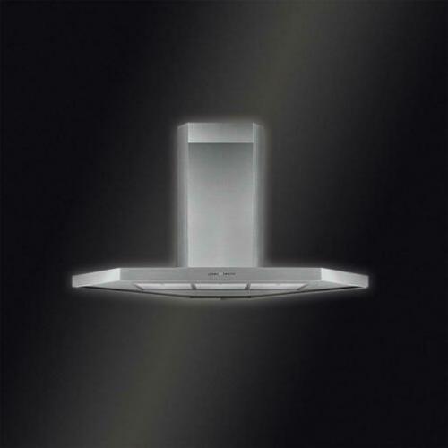 Hoek Afzuigkap 90x90 cm - 850 m³/h afzuiging - zéér stil -