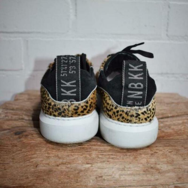 Nubikk - Prachtige leren sneakers maat 37 - Leopardprint