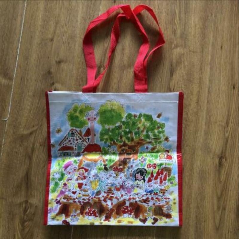 Blond Amsterdam Efteling shopper tas sprookjesbos nieuw