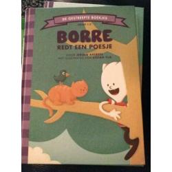 (2343) 4 kleuterboeken (3xBorre, 1xPluis)