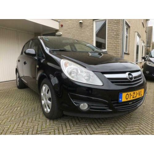 Opel Corsa 1.4 16V 5D 2008 Zwart