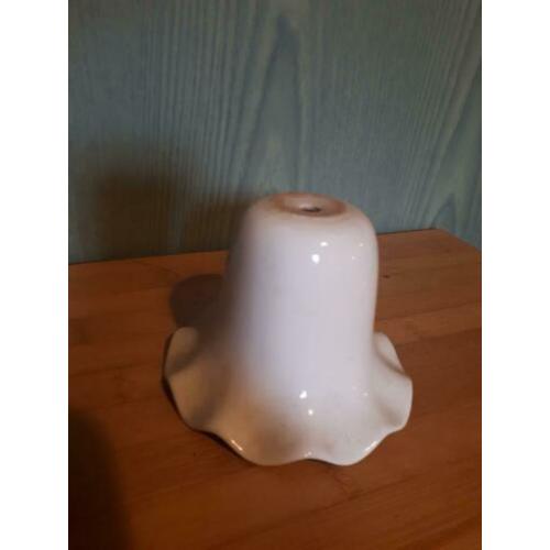 oud wit porseleinen rook klokje