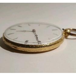 18 karaat gouden zakhorloge
