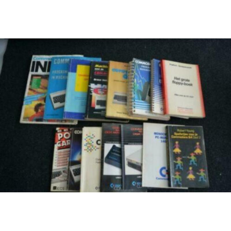 Commodore 64 tapedrive datarecorder games boeken 6502 etc