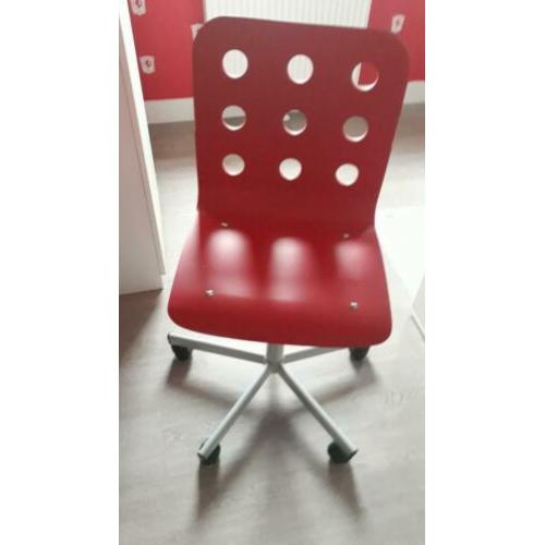 Bijna Gratis ikea bureau stoel rood buro stoel