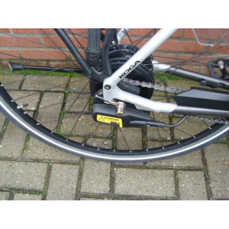 Zeer mooie Koga e-nova 56cm, auto versn, 500wH accu, 6300 km